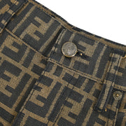 Fendi Zucca Skirt Brown #42