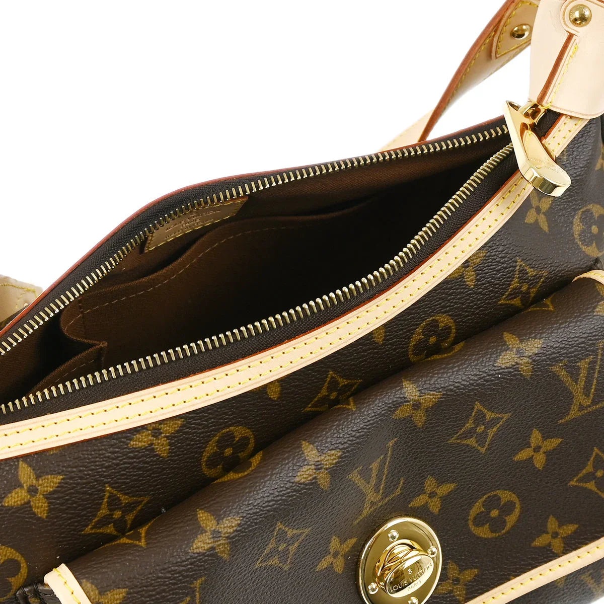 Louis Vuitton 2006 Monogram Tikal GM Hobo Handbag M40077