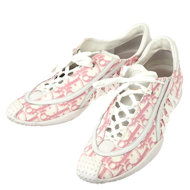 Christian Dior * Pink Trotter Sneakers Shoes #38