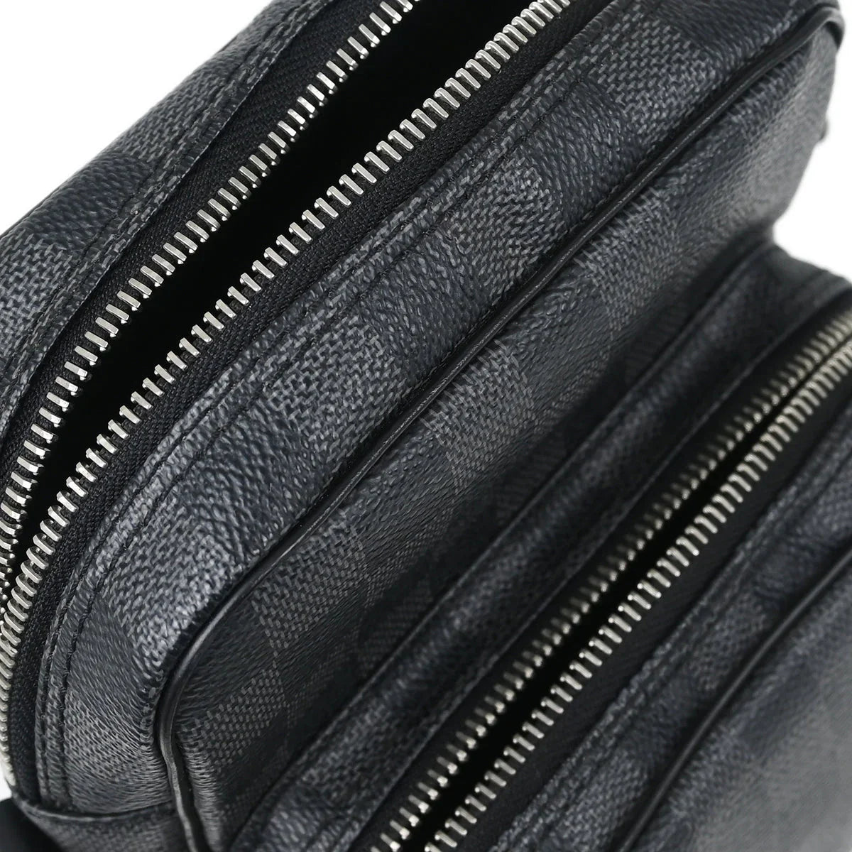 Louis Vuitton Damier Graphite Rem Shoulder Bag N41446
