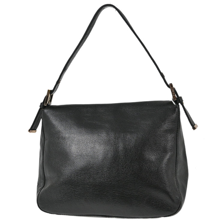 Fendi Black Mamma Baguette Handbag