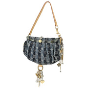 Louis Vuitton Blue Monogram Denim Mini Pleaty Raye Handbag M95332