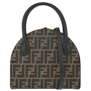 Fendi Brown Zucca 2way Handbag