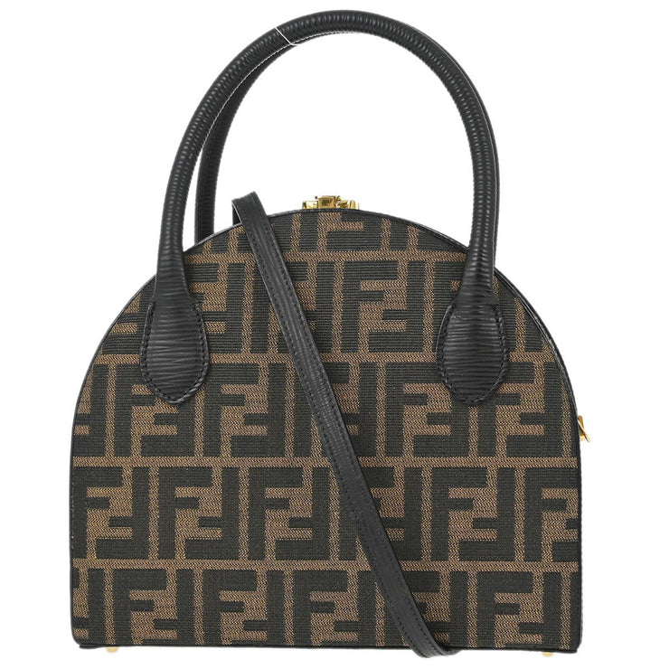 Fendi Brown Zucca 2way Handbag