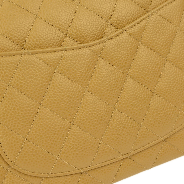 Chanel Beige Caviar Medium Classic Double Flap Bag