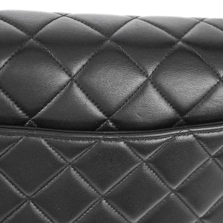 Chanel Black Lambskin Kelly Handbag