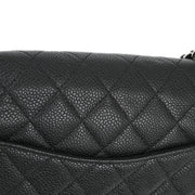 Chanel Black Caviar Small Classic Double Flap Shoulder Bag