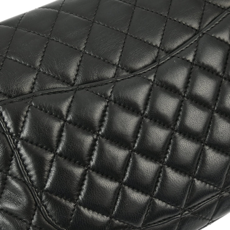 Chanel Black Lambskin Valentine Shoulder Bag