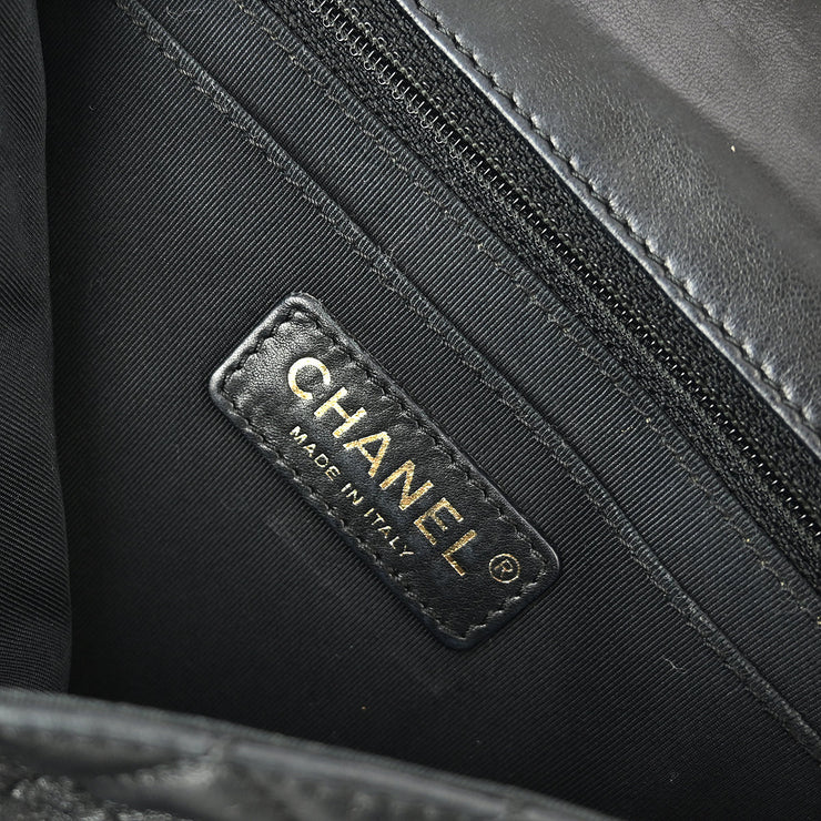 Chanel Black Lambskin Valentine Shoulder Bag