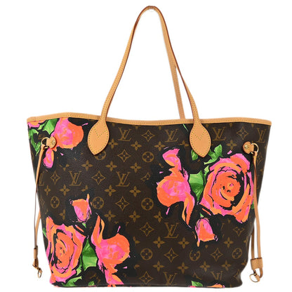 Louis Vuitton Monogram Rose Neverfull MM Shoulder Tote Bag M48613