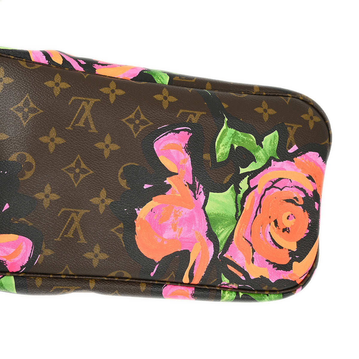 Louis Vuitton Monogram Rose Neverfull MM Shoulder Tote Bag M48613
