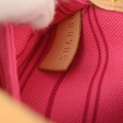Louis Vuitton Monogram Rose Neverfull MM Shoulder Tote Bag M48613