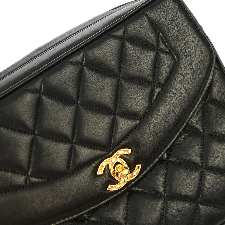 Chanel Black Lambskin Camera Bag Small