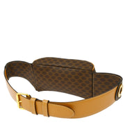 Celine Brown Macadam Belt Bum Bag