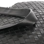 Bottega Veneta Black Intrecciato Handbag