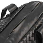 Bottega Veneta Black Intrecciato Handbag