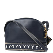 Yves Saint Laurent Navy Shoulder Bag