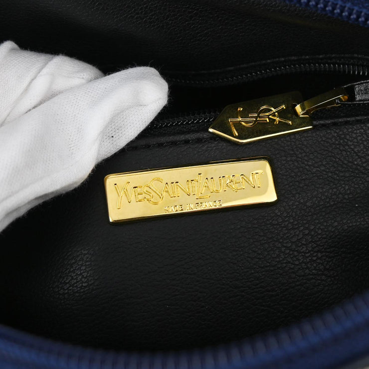 Yves Saint Laurent Navy Shoulder Bag