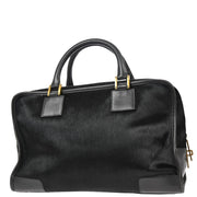 Loewe Black Pony Hair Amazona 36 Handbag