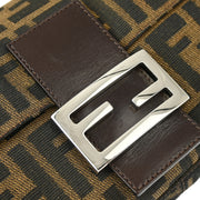 Fendi Brown Zucca Baguette Handbag