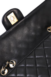 Chanel Black Lambskin Valentine East West Shoulder Bag