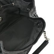 Chanel Black Pony Hair Calfskin Tote Bag