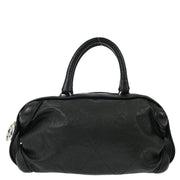 Chanel Black Calfskin Wild Stitch Handbag