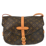 Louis Vuitton Saumur 30 Shoulder Bag Monogram Perforated M93998