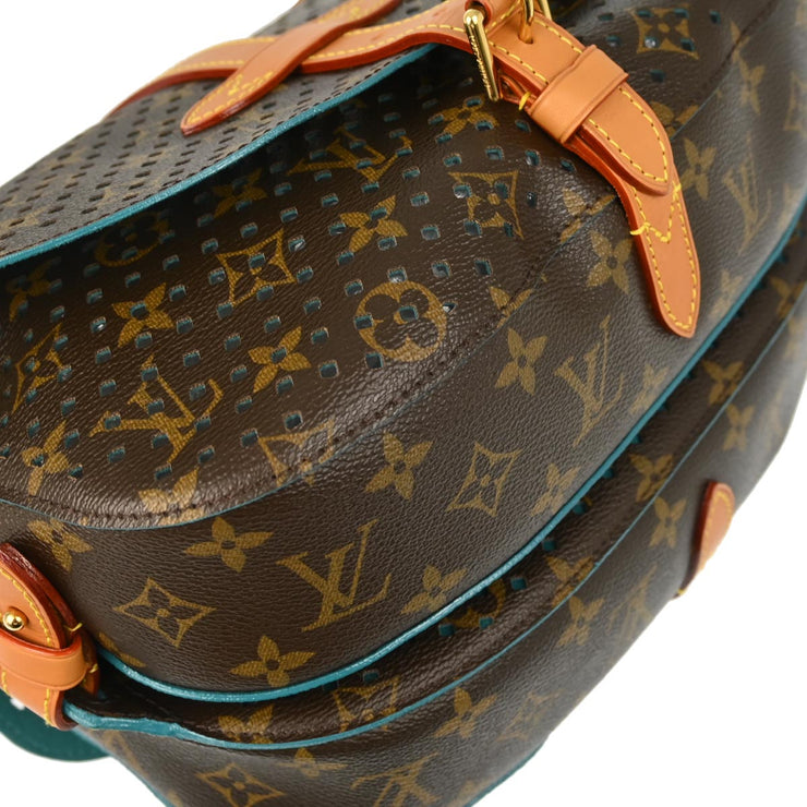 Louis Vuitton Saumur 30 Shoulder Bag Monogram Perforated M93998