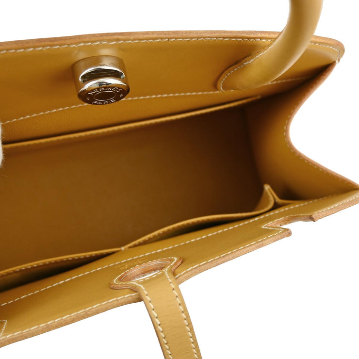 Hermes Natural Chamonix Dalvy MM Handbag