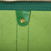 Louis Vuitton Green Epi Keepall 50 Travel Handbag M42964