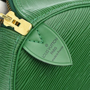 Louis Vuitton Green Epi Keepall 50 Travel Handbag M42964