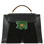 Hermes * Black Gulliver Doblis Lizard President Briefcase