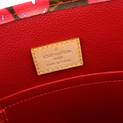 Louis Vuitton Monogram Cherry Sac Plat Tote Handbag M95010