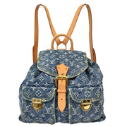 Louis Vuitton Blue Monogram Denim Sac a Dos GM Backpack M95056