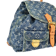 Louis Vuitton Blue Monogram Denim Sac a Dos GM Backpack M95056