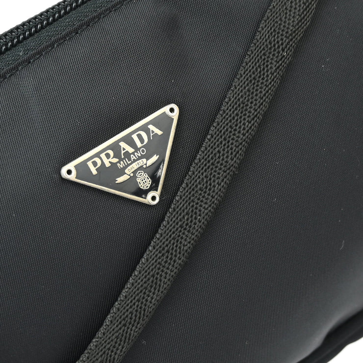 Prada Black Nylon Handbag