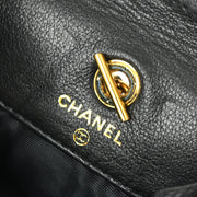 Chanel Black Lambskin Multi Pouch Belt Bum Bag #70/28