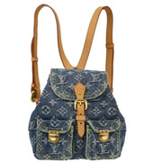 Louis Vuitton Blue Monogram Denim Sac a Dos PM Backpack M95057