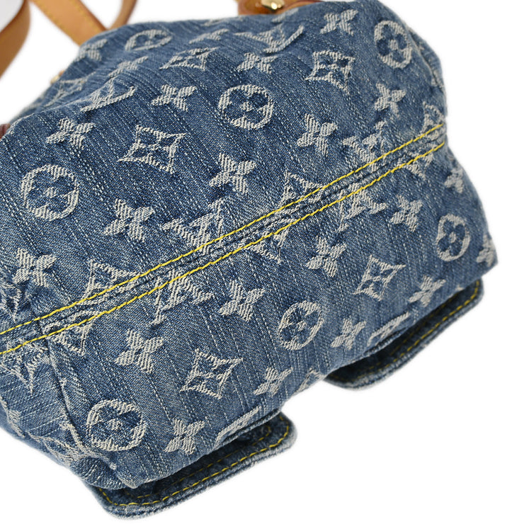 Louis Vuitton Blue Monogram Denim Sac a Dos PM Backpack M95057