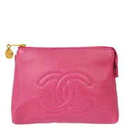 Chanel Pink Caviar Cosmetic Pouch