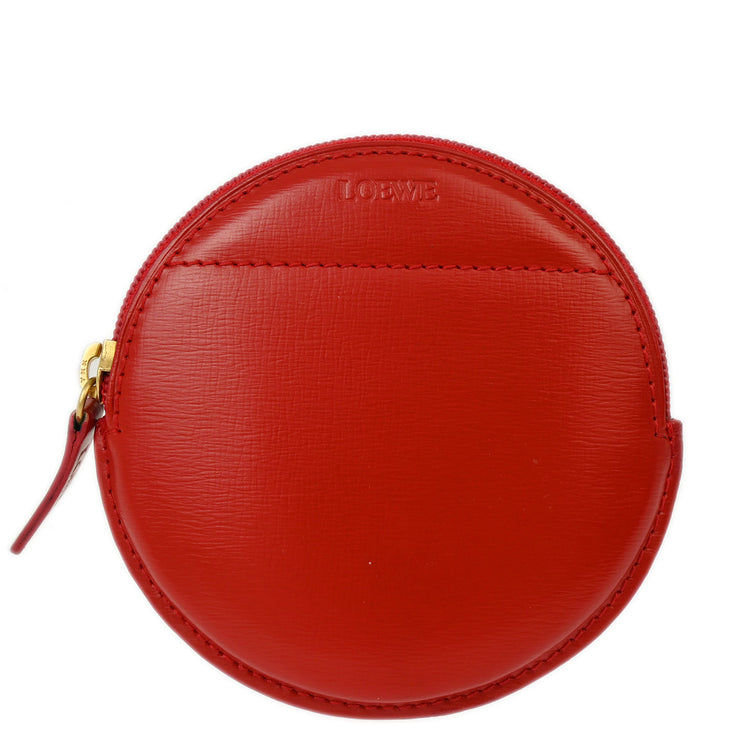 Loewe Red Coin Purse Wallet