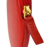 Loewe Red Coin Purse Wallet