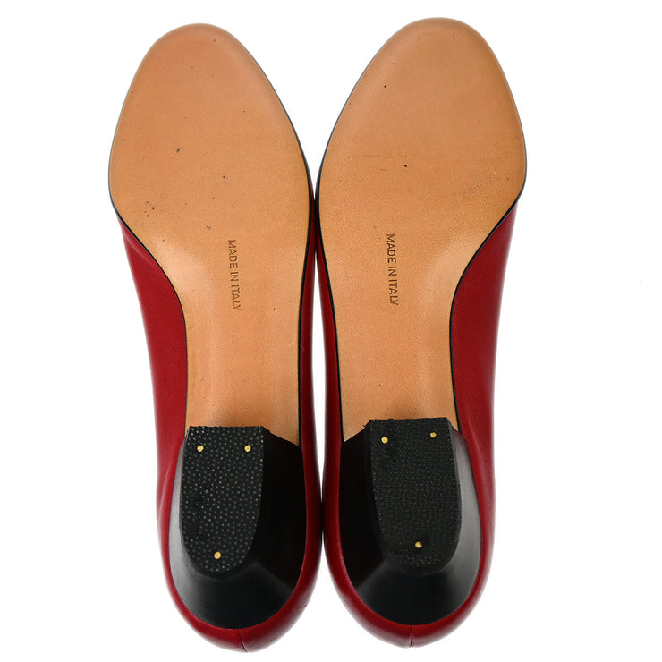 Salvatore Ferragamo * Red Vara Bow Shoes Pumps