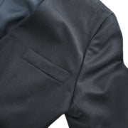 Christian Dior Collarless Jacket Black