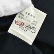 Christian Dior Collarless Jacket Black