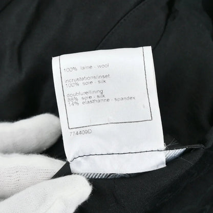 Chanel 2007 Single Breasted Jacket Black 07A #40