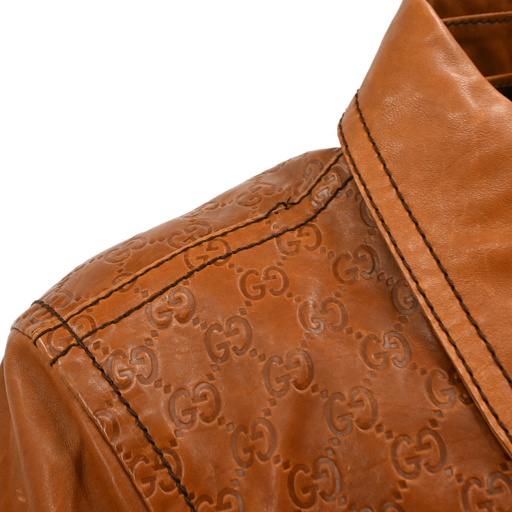 Gucci Zip-up Jacket Brown