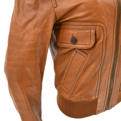 Gucci Zip-up Jacket Brown