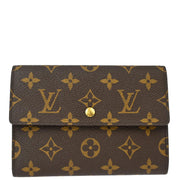 Louis Vuitton Monogram Porte Tresor Etui Papier Wallet M61202